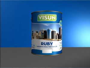 SƠN CHỐNG THẤM MÀU NGOẠI THẤT CAO CẤP VISUN VS700 – RUBY