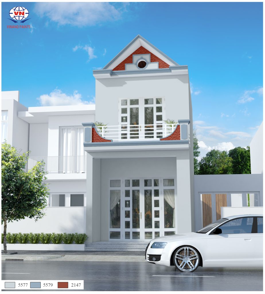 Mẫu sơn nhà đẹp 6