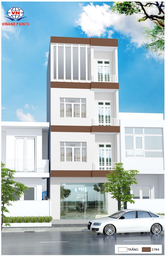 Mẫu sơn nhà đẹp 16